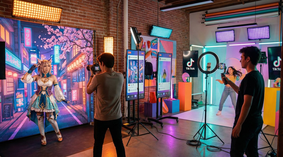 萝莉短视频创作工作室